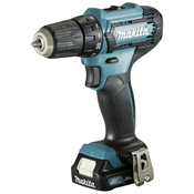 Makita Makita DF333DSAL1 akumulatorski vrtalni vijačnik 12 V 2 Ah Li-Ion vklj. 2 akumulatorja\, vklj. polnilnik\, vklj. kovček, (21515102)