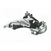 MENJAC PREDNJI SHIMANO TOURNEY FD-TY500-TS6 3X6/7 SA ŠELNOM 34.9mm (+28.6/31.8 ADPT) 42T TOP TOP-SWING DUAL-PULL