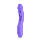 Vibracijski dildo s stimulatorjem G-točke Good Vibes Only - Flax