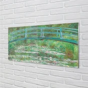 tulup.si Zidna obloga za kuhinju Art naslikal most 125x50 cm