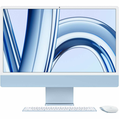 Apple 24-inch iMac with Retina 4.5K display: Apple M3 chip with 8-core CPU and 10-core GPU (8GB/256GB SSD) - Blue *NEW*