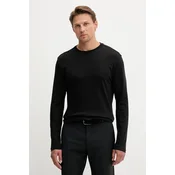 Bombažna majica z dolgimi rokavi Calvin Klein