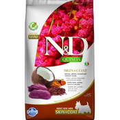 N&D Quinoa Suva hrana za odrasle pse, Divljac i kokos, Mini breed, 2.5kg