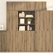 Highboard Umjetnicki hrast 80 x 42,5 x 185 cm Konstruirano drvo