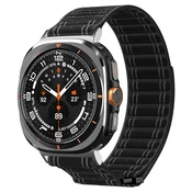 Spigen Pašček iz blaga (ježkast), črn - Samsung Galaxy Watch Ultra 47 mm