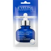 Eveline Face Therapy Pro maska s hialuronsko kislino 8 ml