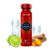 Old Spice Captain Dezodorans u spreju, 150 ml