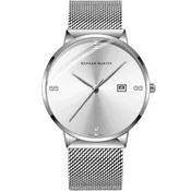 Moška ura HANNAH MARTIN HM - 41351 - Srebrna KP41351