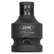 Udarni adapter za bite 6mm (1/4) CrMo 1/2 JBM