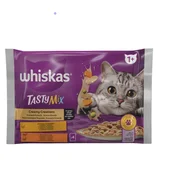 WHISKAS Vlažna hrana za macke Tasty Mix Meso u kremastom sosu 4x85g