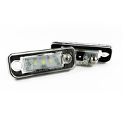 shumee Mercedes W203 W211 W219 R171 LED luči za registrsko tablico 2 kosa komplet