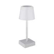 Globo 28061SI-LED prigušiva punjiva dodirna stona lampa XAYDEN 2W/5V 800 mAh srebrna