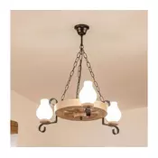 Brilagi - Luster ROATA na lancu 3xE14/40W/230V hrast