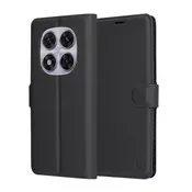 Etui Techsuit Leather Folio za Xiaomi Redmi Note 15 5G/Note 15 4G/Poco M8 - črn