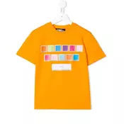 Jeremy Scott Junior - keyboard T-shirt - kids - Orange