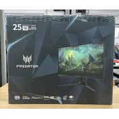 RABLJENI - Monitor 24.5 LED ACER Predator XB253QGPbmiiprzx, FHD, 2ms, 400cd/m2, 100M:1, 144Hz, DP, HDMI, zvucnici, pivot, crni