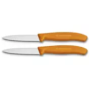 Victorinox nož za povrce (6 7636 L119B), 2 kom, narancasti