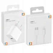 CO2 HITR POLNILNIK CUBE USB-C 20W USB TIPA C + KABEL LIGHTNING ZA IPHONE 2M