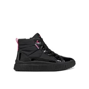 Geox Gležnjarji J Laquinny Girl B Abx J661JA 0HHFU C9B8L M Črna
