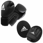 Adidas set za boks, rukavice i fokuser, velicina 10