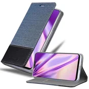 Cadorabo Cadorabo Case, združljiv z vivo v temno modri črni barvi - zaščitni pokrov z magnetnim zapiranjem, stoječo funkcijo in režo za kartico, (20564363)