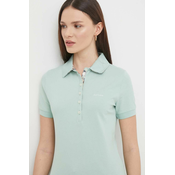 Polo majica Barbour za žene, boja: zelena