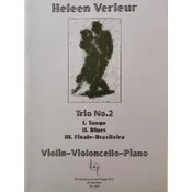 VERLEUR:TRIO NO.2 VIOLIN-VIOLONCELLO-PIANO