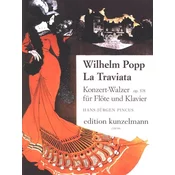 POPP:LA TRAVIATA OP.378,FLUTE & PIANO