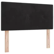 Vidaxl Vzglavje Črna 100 cm Žamet