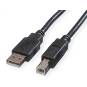 ROLINE kabel USB 2.0 A - B, 1,8 m, crni 11.02.8818-100