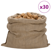 Jutene vreće 30 kom 100 x 110 cm 100 % juta 340 g/m2