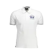 LA MARTINA Muška polo majica CCMP01-PK001_BIANCO_00001, Bela