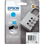 NEW Katuša s Črnilom Izvirna Epson 35XL Cian