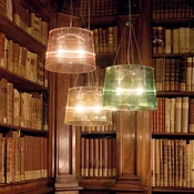 Kartell Gé LED-visoka svetilka, roza - Dnevna soba/jedilnica - Dizajn - Plastika