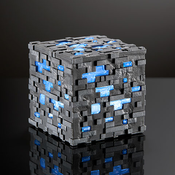 NOBLE COLLECTION – MINECRAFT – ILLUMINATING DIAMOND ORE