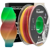 Smart Print PLA Prelivajoča Barva Filament 1.75 mm - Smart Print Biološko Razgradljiv PLA (1kg Kolut)