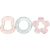 Set grizalica Lorelli Baby Care - Iceberg green/?ellow rose, 3 komada