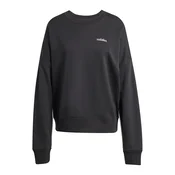 ADIDAS SPORTSWEAR Športna majica Seasonal Essentials Colorpop Sweatshirt with Embroidered črna/bela