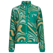 Helly Hansen W IMPERIAL PRINTED PILE SNAP Zelena