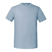 Blue Mens T-shirt Iconic 195 Ringspun Premium Fruit of the Loom