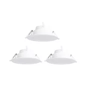Aigostar-komplet 3x LED RGBW prigušiva ugradna svetla MESH 6W/230V 2700K-6500K precnik 11,5 cm