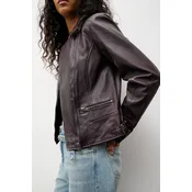 Usnjena biker jakna Answear.LAB