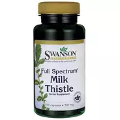SWANSON Full Spectrum Milk Thistle, 100 kapsul