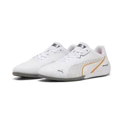 PUMA McLAREN RACING Drift Cat 11 Sneakers Unisex, Motorsport, White/Bright Papaya, 48