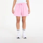 Kratke hlače adidas 3 Stripes Studio Fleece Loose Shorts True Pink M