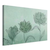 artgeist Slika Na Platnu Three Flowers