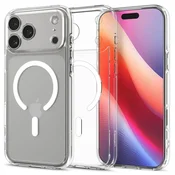 Spigen Ultra Hybrid MagSafe, clear white - iPhone 2025 Pro Max