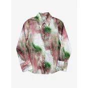 My fashion Majica zelena/roza/magenta