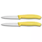 VICTORINOX nož za zelenjavo (6 7636 L114B), 2 kosa, rumen