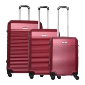 Set kofera sa tockicima ENOVA ABS 3/1 Capri Bordo